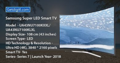 Samsung Led TV 43 inches