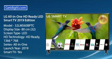 LG All-in-One HD Ready LED Smart TV 2019 Edition