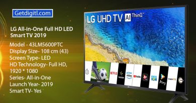 LG All-in-One 108cm (43 inch) Full HD LED Smart TV 2019 Edition (43LM5600PTC)