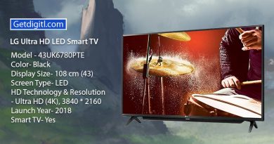 LG 108cm (43 inch) Ultra HD (4K) LED Smart TV (43UK6780PTE)