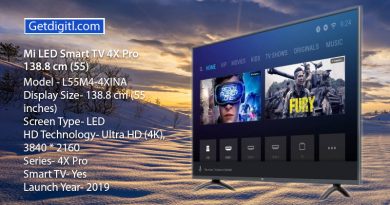 Mi LED Smart TV 4X Pro 138.8 cm (55) with Android