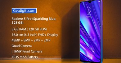 Realme 5 Pro (Sparkling Blue, 128 GB)