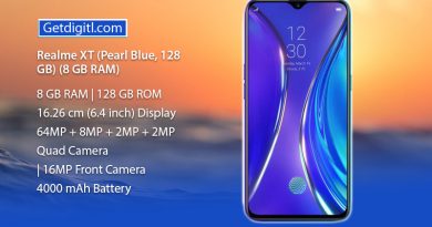 Realme XT (Pearl Blue, 128 GB) (8 GB RAM)