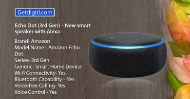 Echo Dot (3rd Gen) – New and improved smart speaker with Alexa (Black)