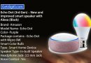Echo Dot (Purple) bundle with 9W Wipro Smart Color Bulb